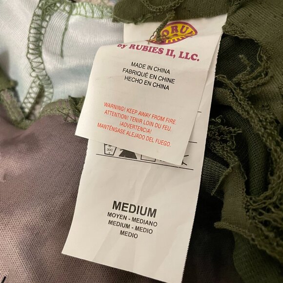 Swamp Zombie Costume Kids M (6-8ish) - Picture 3 of 9